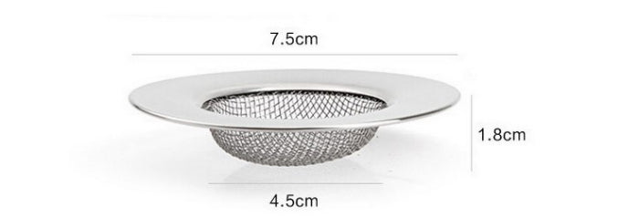 Penyaring Kotoran Wastafel Dapur Stainless Steel Anti Buntu