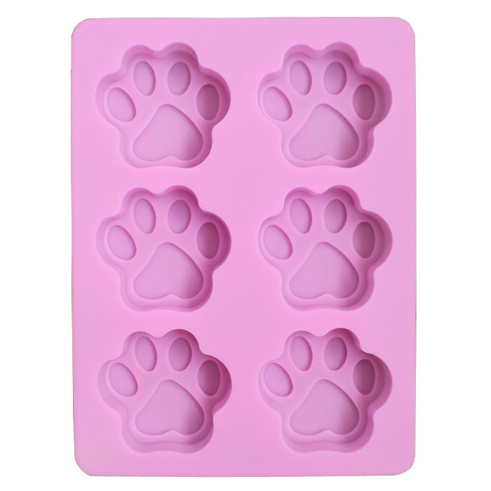 Cetakan Silikon Pudding Jelly Telapak Kaki Hewan