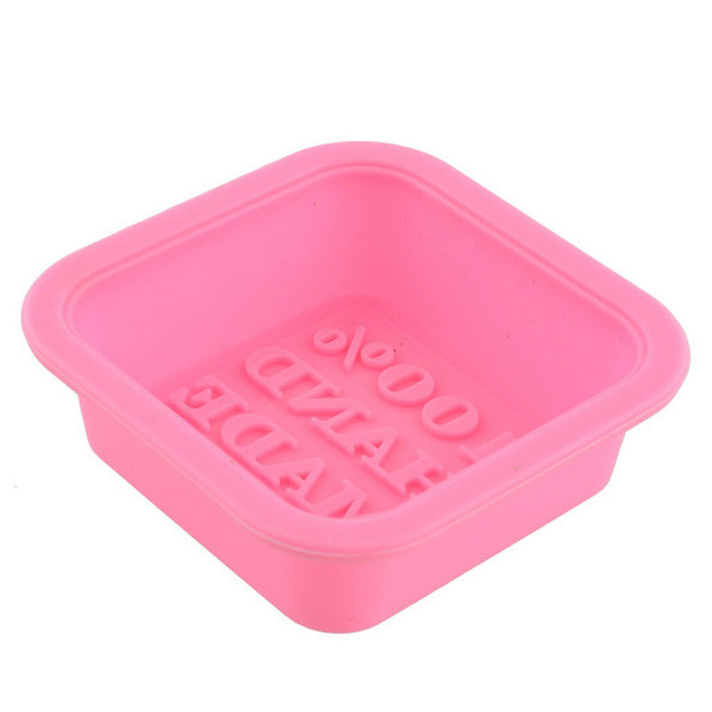 Cetakan Silikon Jelly Coklat Kotak 100% Handmade