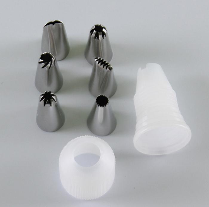 Decorating Set 6 pcs Nozzle Dekorasi Kue