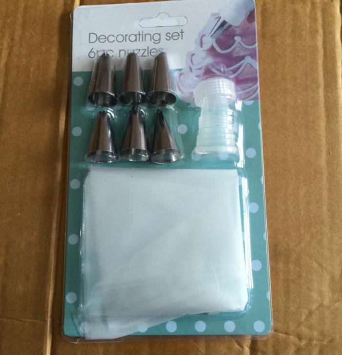 Decorating Set 6 pcs Nozzle Dekorasi Kue
