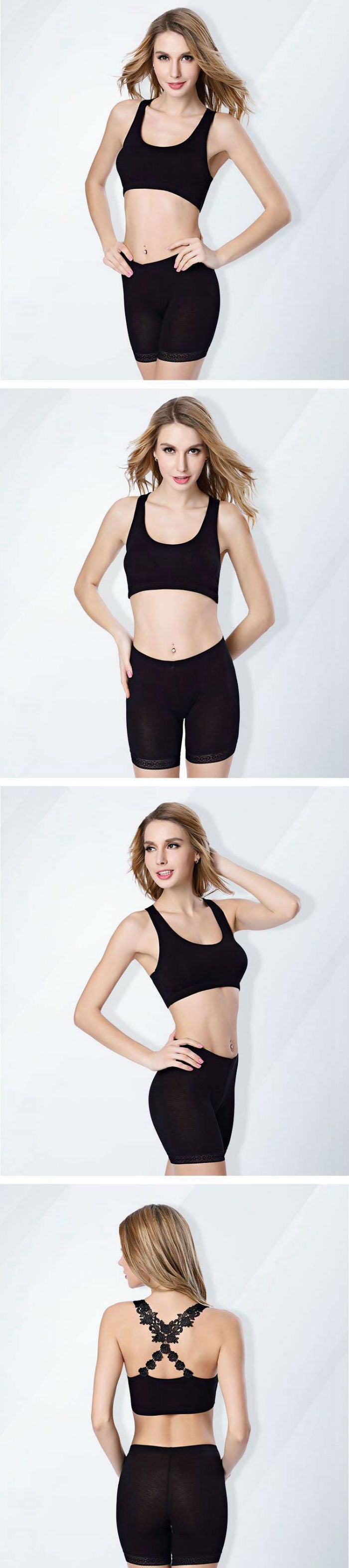 Lingerie Chest Wrap Lace X Back