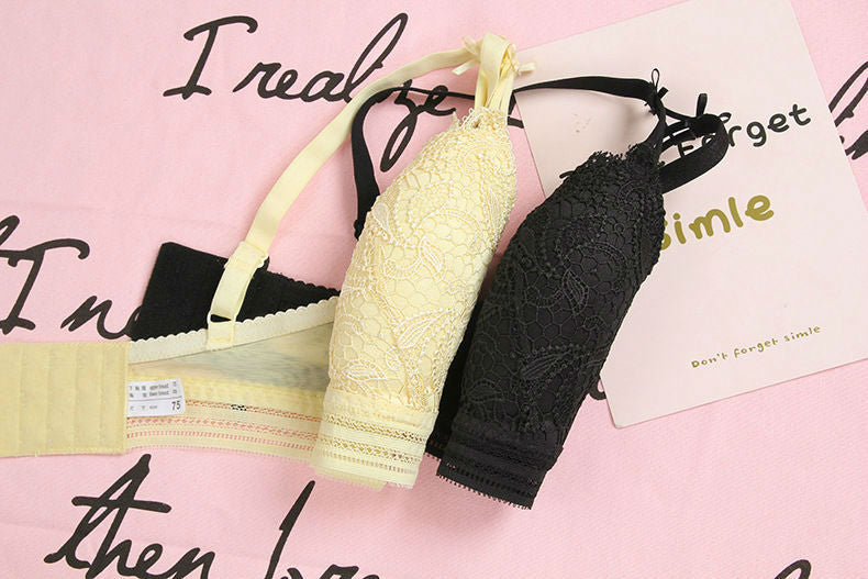 Bra Set Lace Bowknot