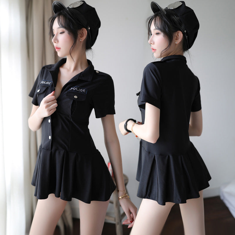 Lingerie Costume Police Babydoll ZU2017