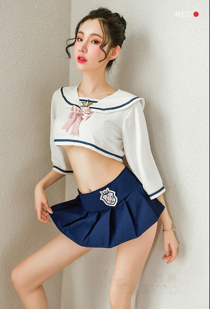 Lingerie Costume Student Two Pieces Long Sleeves ZU6912