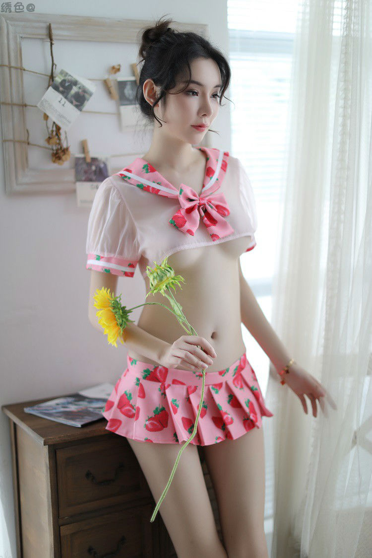 Lingerie Costume Student Two Pieces Skirt ZU9058