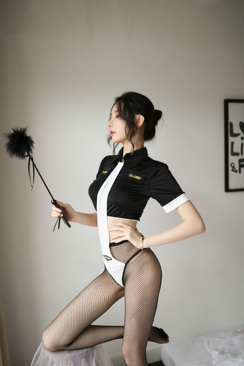 Lingerie Costume Soldier Two Pieces ZU9084