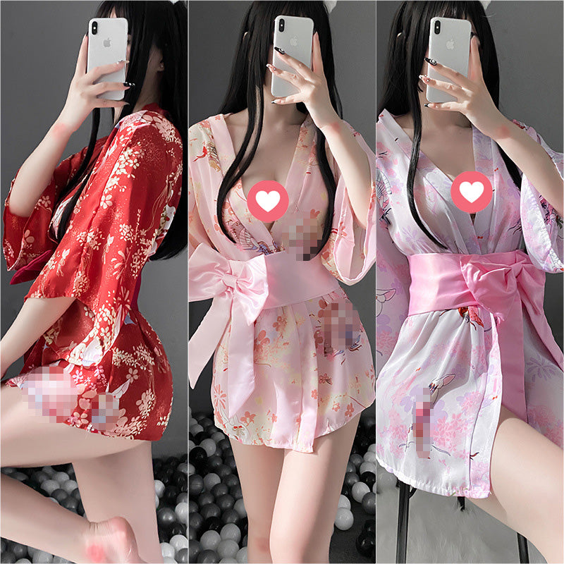 Lingerie Robe Pattern Kimono ZU9184