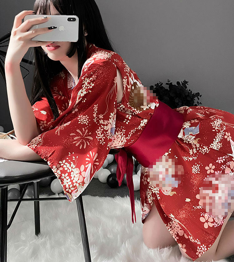 Lingerie Robe Pattern Kimono ZU9184