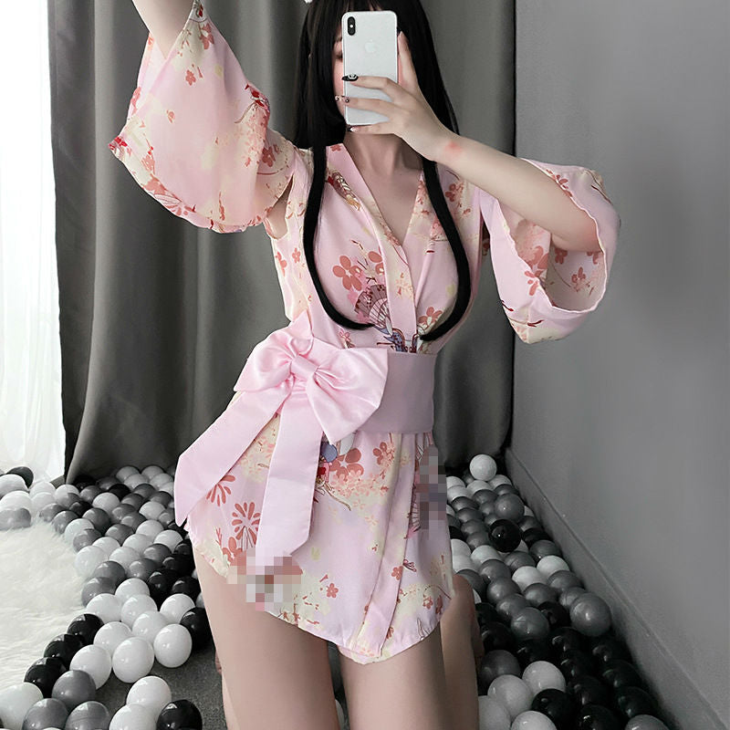 Lingerie Robe Pattern Kimono ZU9184