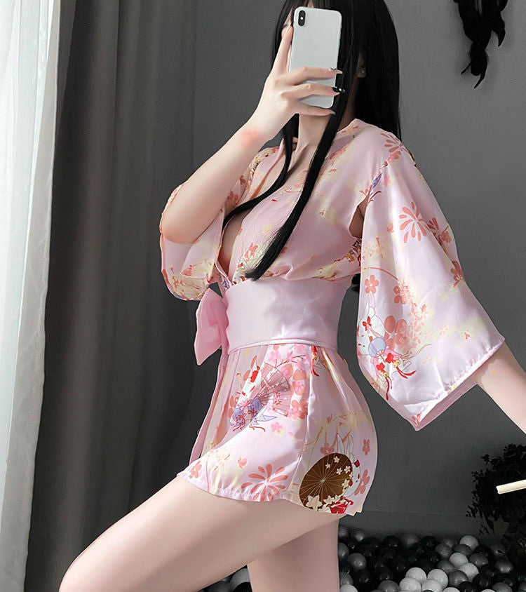 Lingerie Robe Pattern Kimono ZU9184