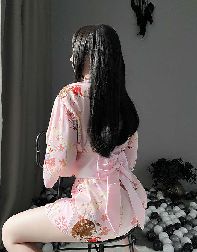 Lingerie Robe Pattern Kimono ZU9184
