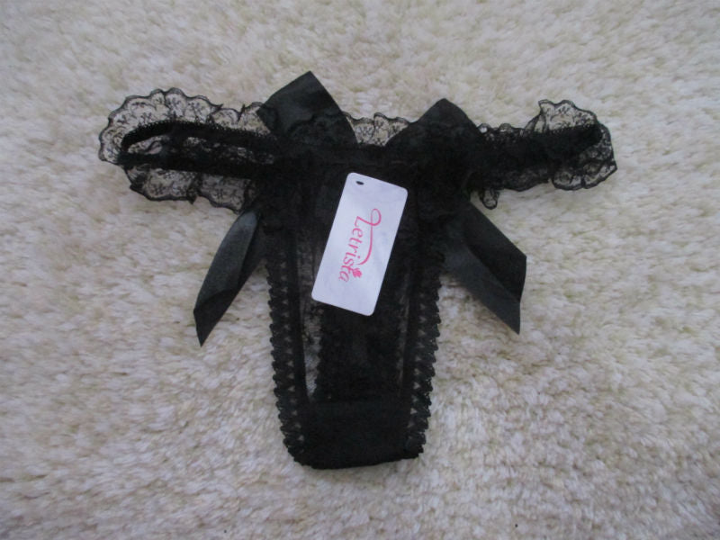 Lingerie Panty Lace Bow Knot Back ZUK026