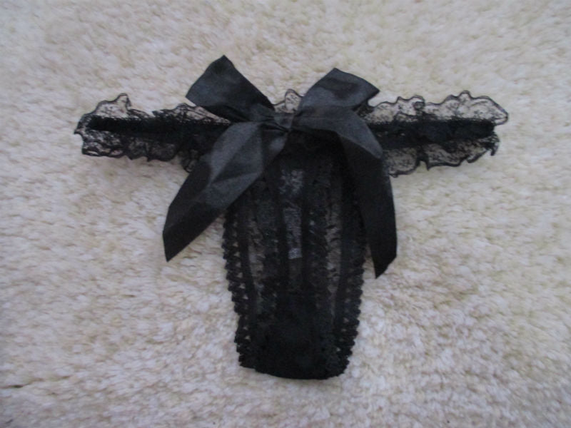 Lingerie Panty Lace Bow Knot Back ZUK026