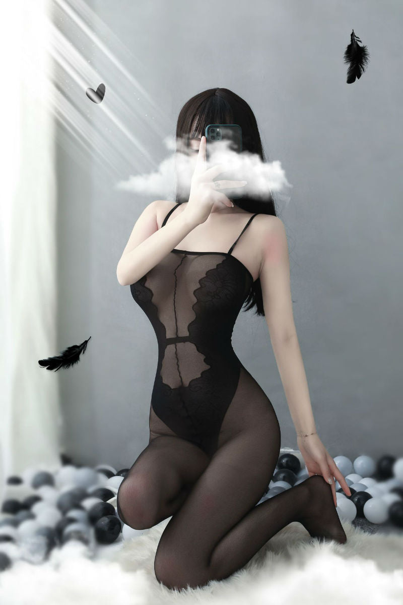 Lingerie Bodystocking Long Pants ZUW508