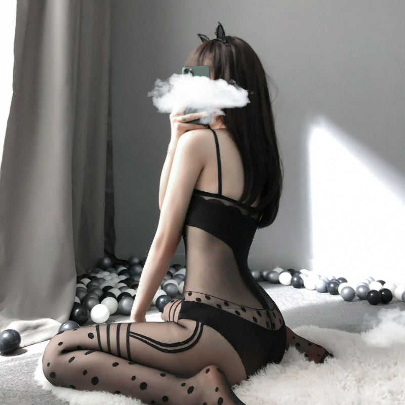 Lingerie Bodystocking Long Pants ZUW618