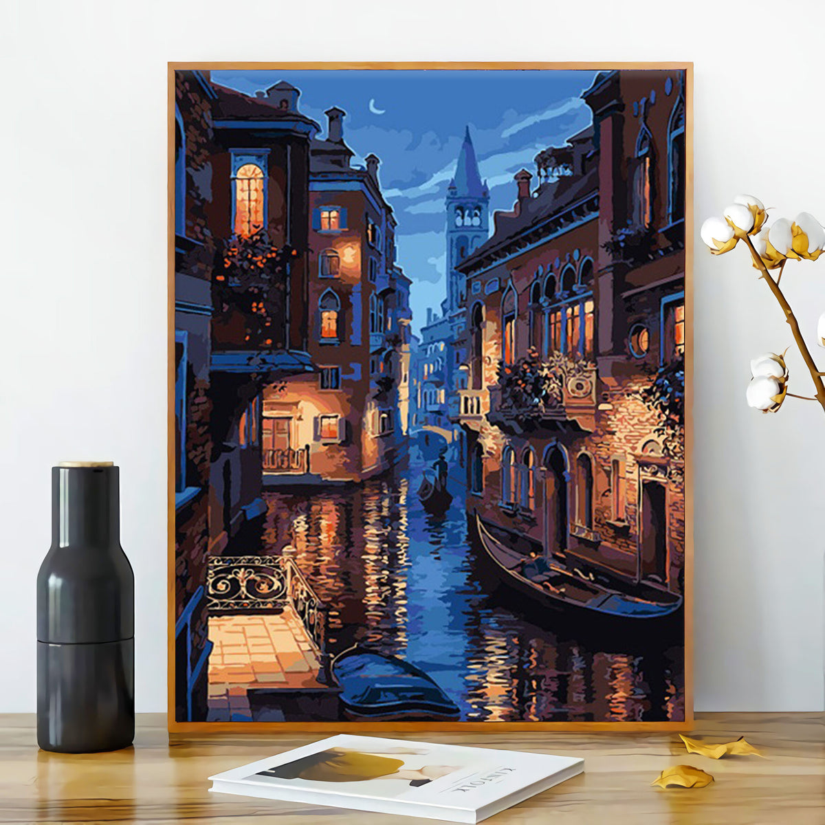 [40x50] Canvas Paint By Number Kit Digital Oil Painting DIY Lukisan Seri P