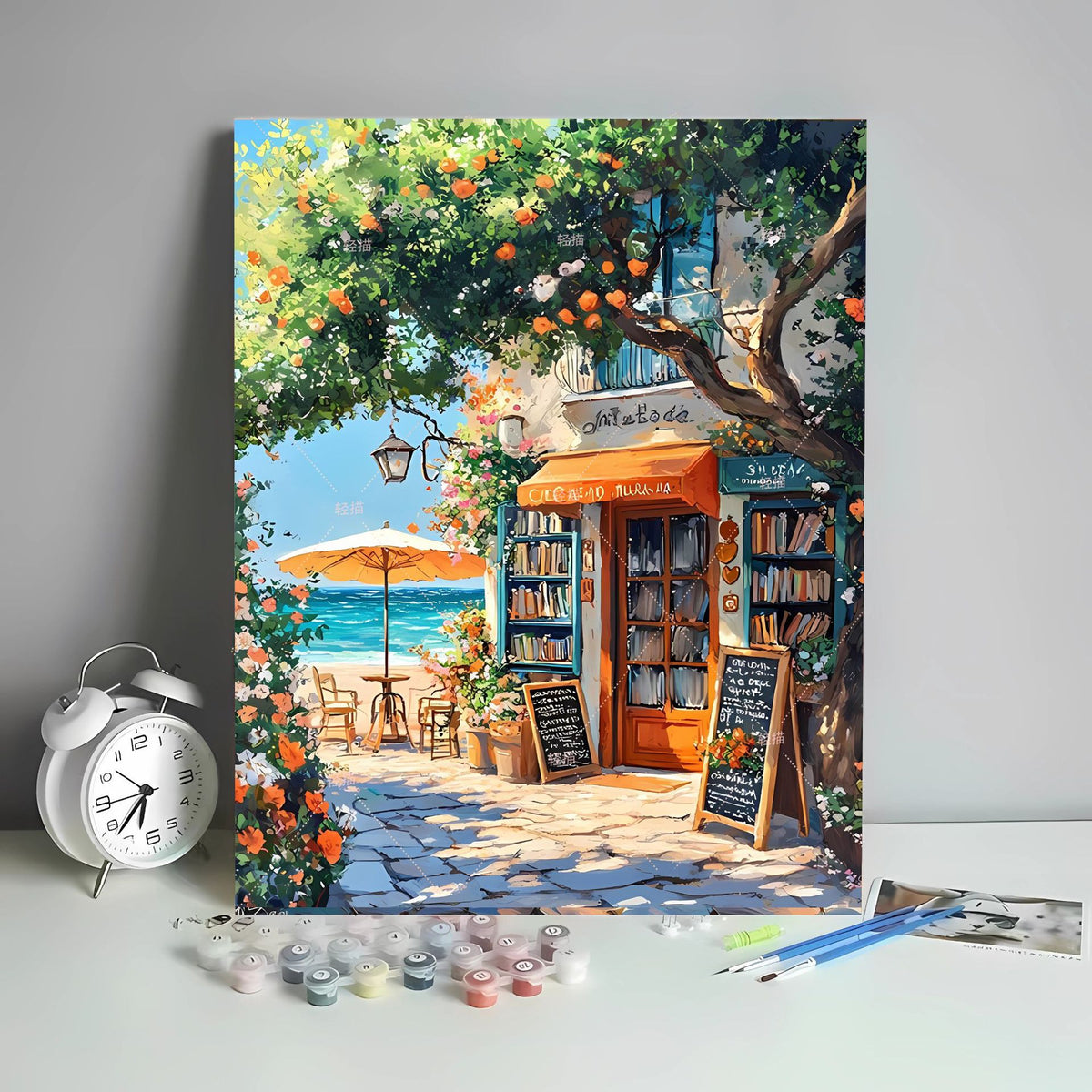 [40x50] Canvas Paint By Number Kit Digital Oil Painting DIY Lukisan Seri P