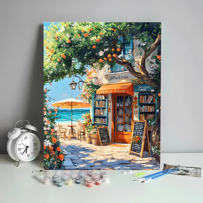 [40x50] Canvas Paint By Number Kit Digital Oil Painting DIY Lukisan Seri P
