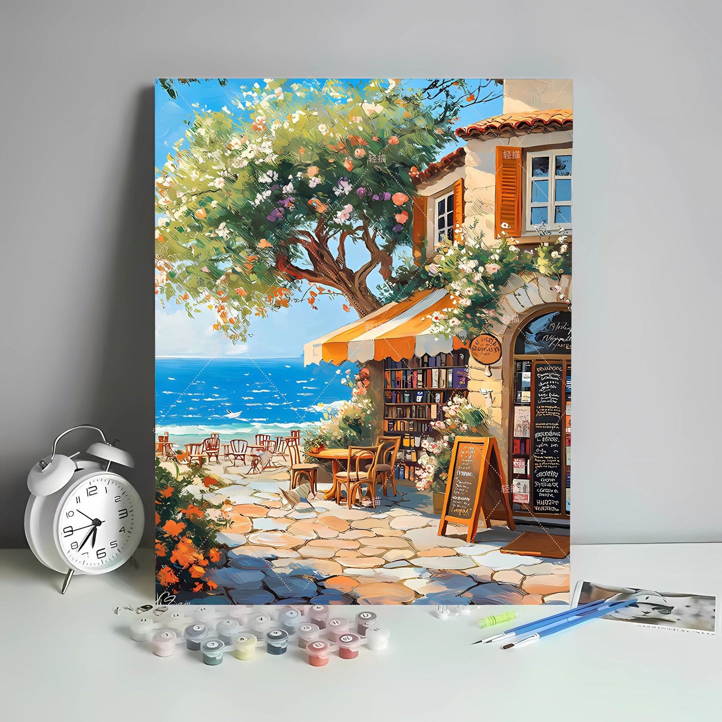 [40x50] Canvas Paint By Number Kit Digital Oil Painting DIY Lukisan Seri P
