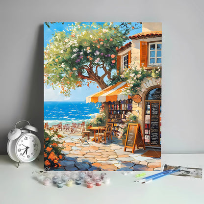 [40x50] Canvas Paint By Number Kit Digital Oil Painting DIY Lukisan Seri P