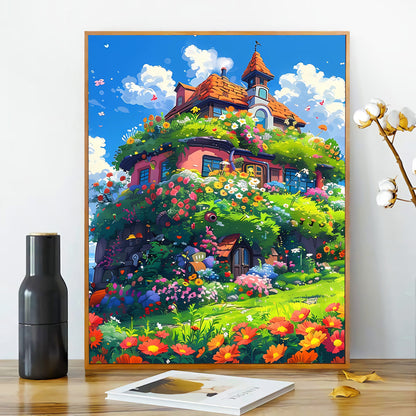 [40x50] Canvas Paint By Number Kit Digital Oil Painting DIY Lukisan Seri A