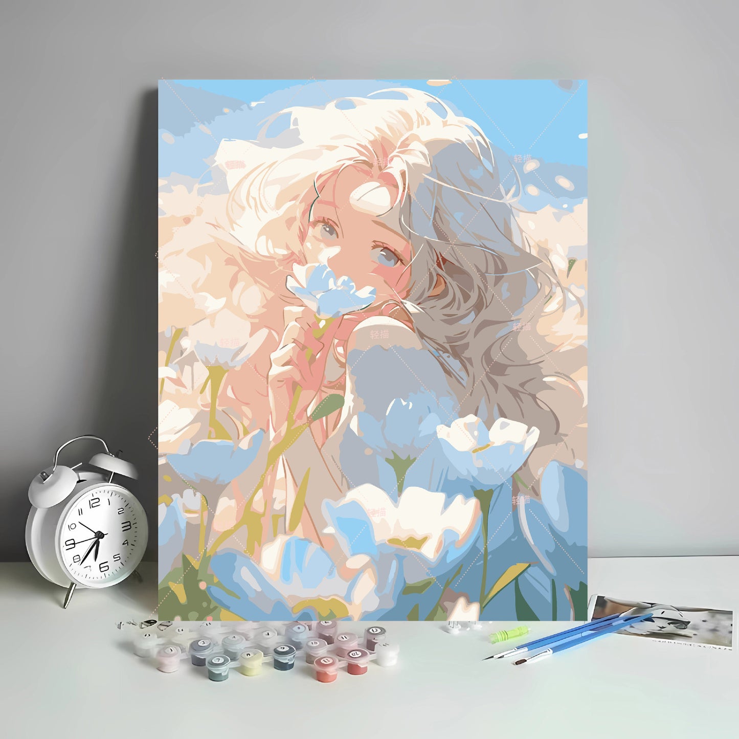 [40x50] Canvas Paint By Number Kit Digital Oil Painting DIY Lukisan Seri D