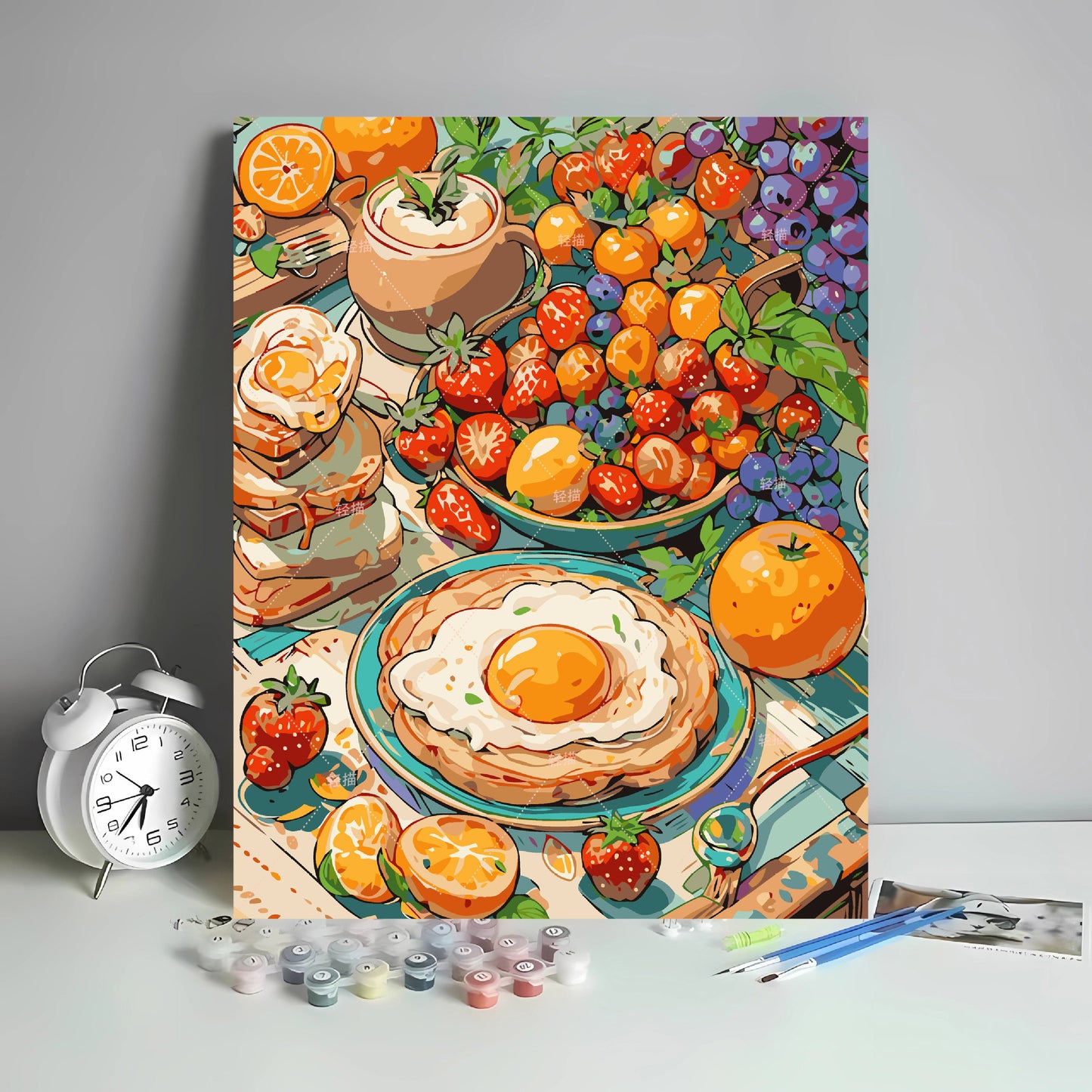 [40x50] Canvas Paint By Number Kit Digital Oil Painting DIY Lukisan Seri F