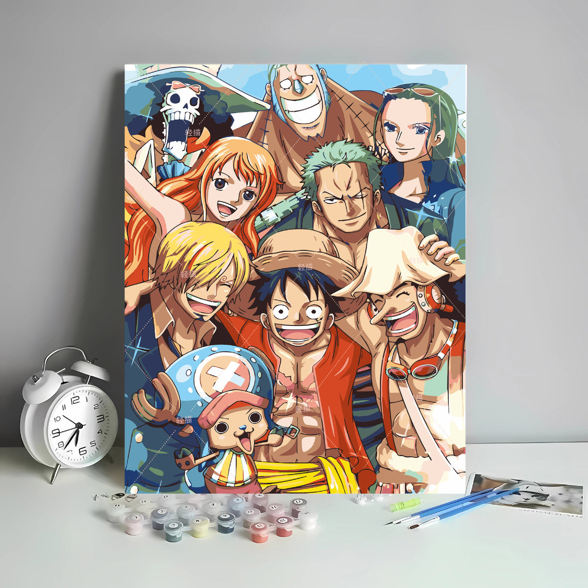 [40x50] Canvas Paint By Number Kit Digital Oil Painting DIY Lukisan Seri G