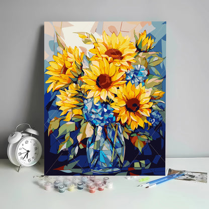[40x50] Canvas Paint By Number Kit Digital Oil Painting DIY Lukisan Seri P