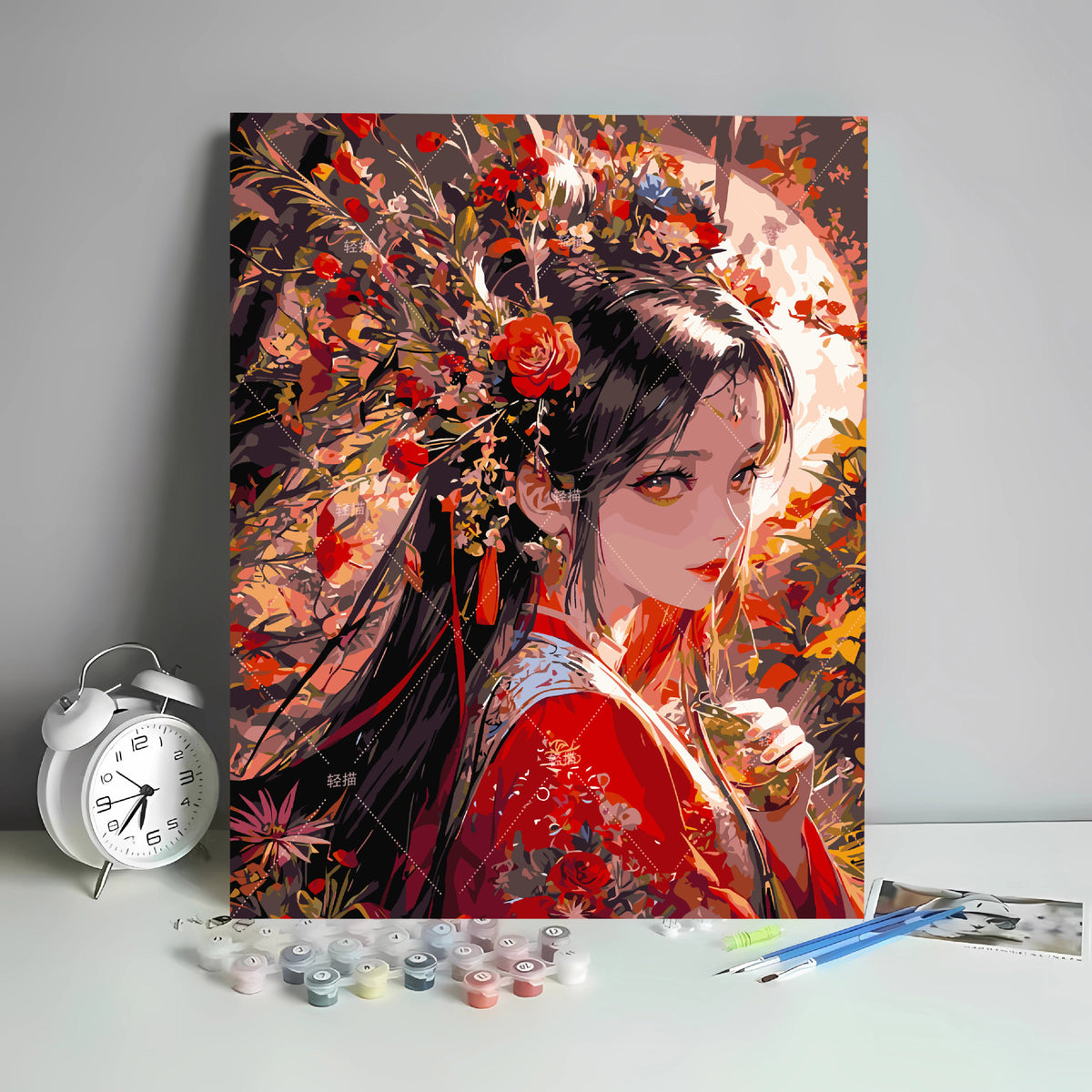 [40x50] Canvas Paint By Number Kit Digital Oil Painting DIY Lukisan Seri F
