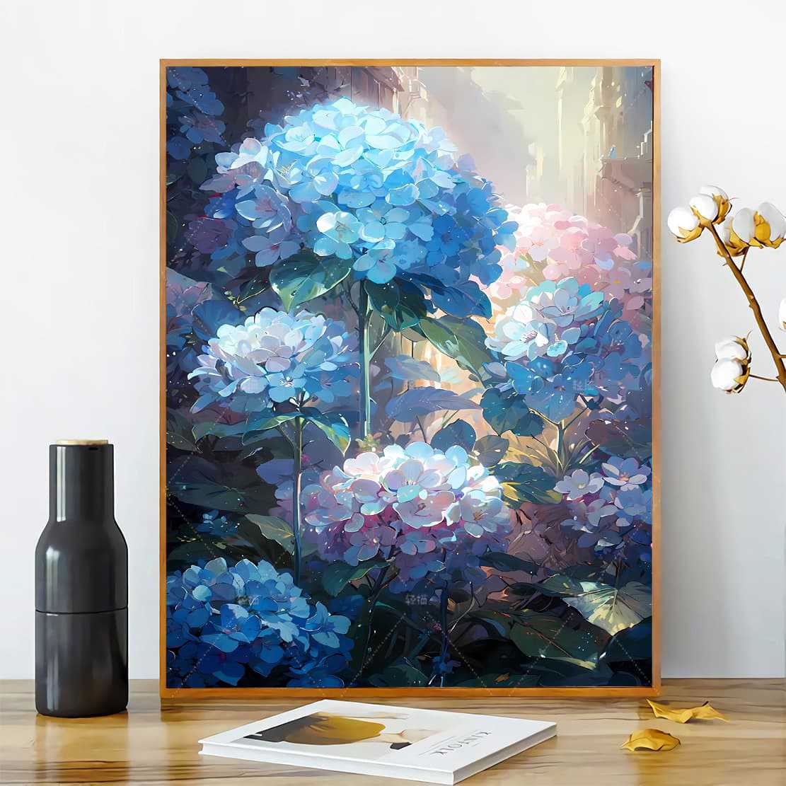 [40x50] Canvas Paint By Number Kit Digital Oil Painting DIY Lukisan Seri C