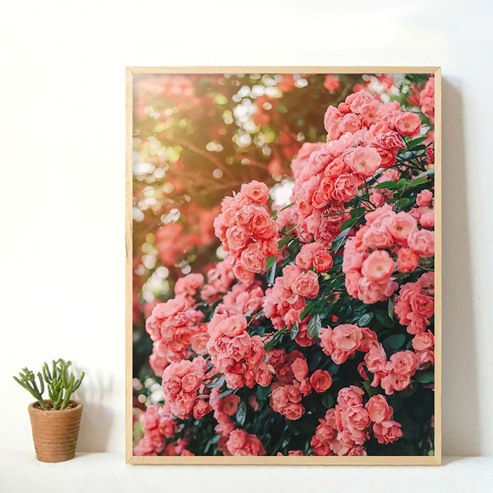 Canvas Paint By Number Kit Digital Oil Painting DIY Lukisan 40 x 50 Seri H