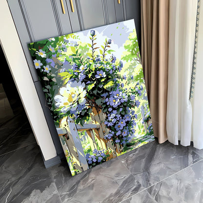 [40x50] Canvas Paint By Number Kit Digital Oil Painting DIY Lukisan Seri D