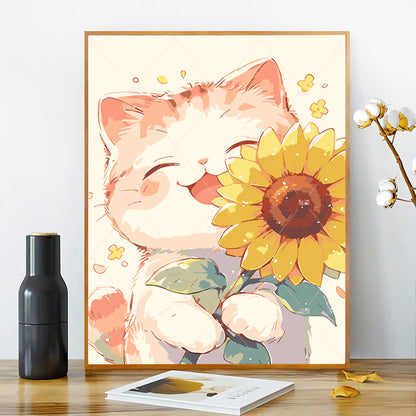 [40x50] Canvas Paint By Number Kit Digital Oil Painting DIY Lukisan Seri G