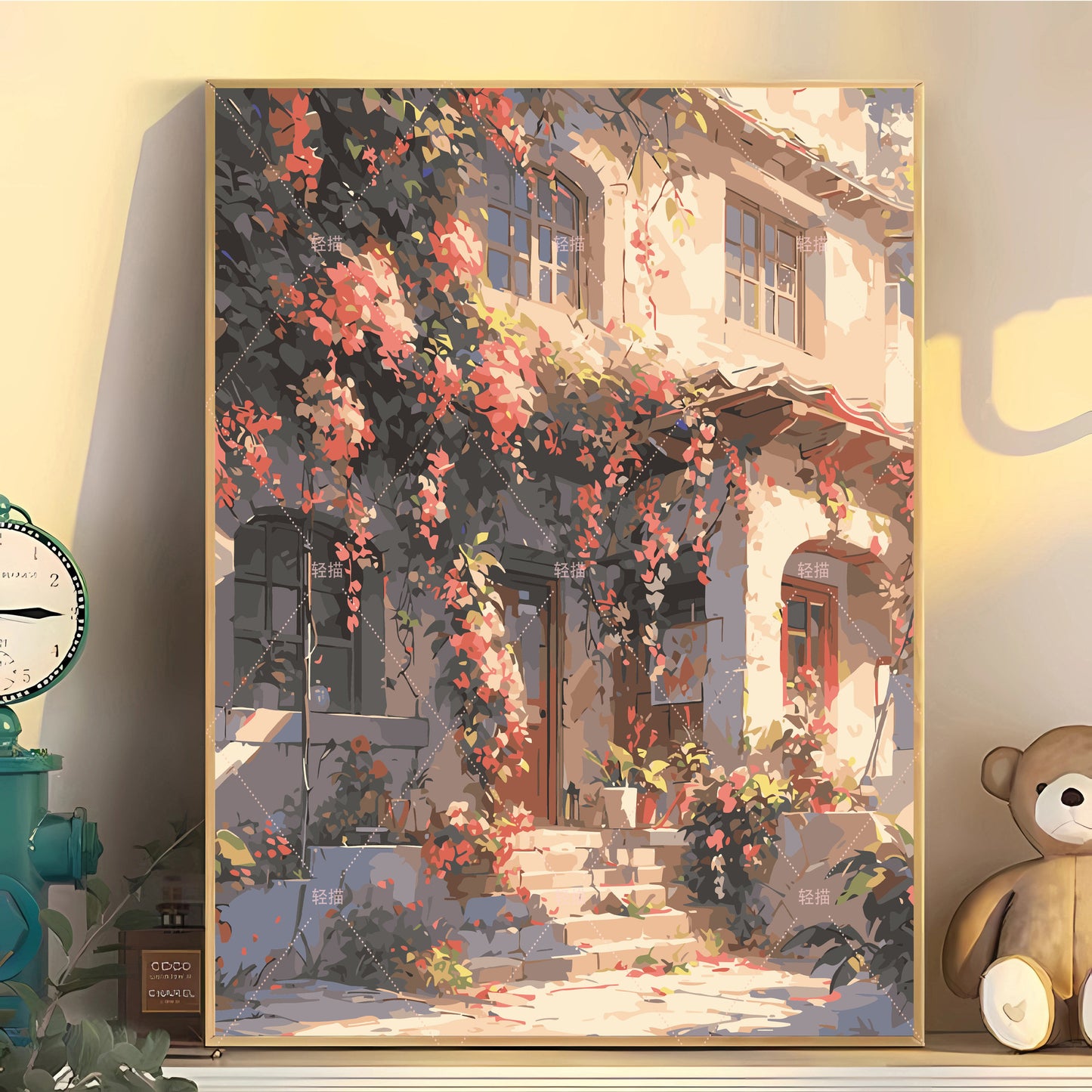 [40x50] Canvas Paint By Number Kit Digital Oil Painting DIY Lukisan Seri C