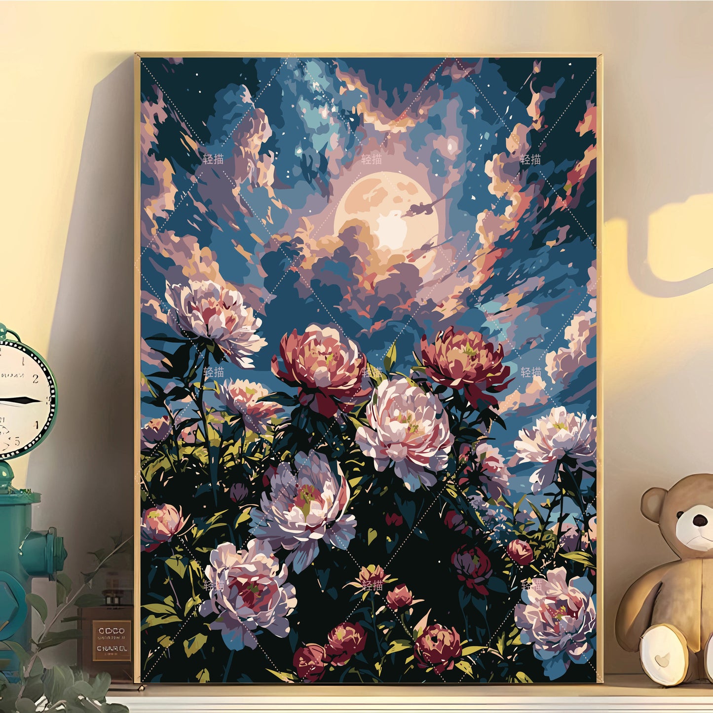 [40x50] Canvas Paint By Number Kit Digital Oil Painting DIY Lukisan Seri D