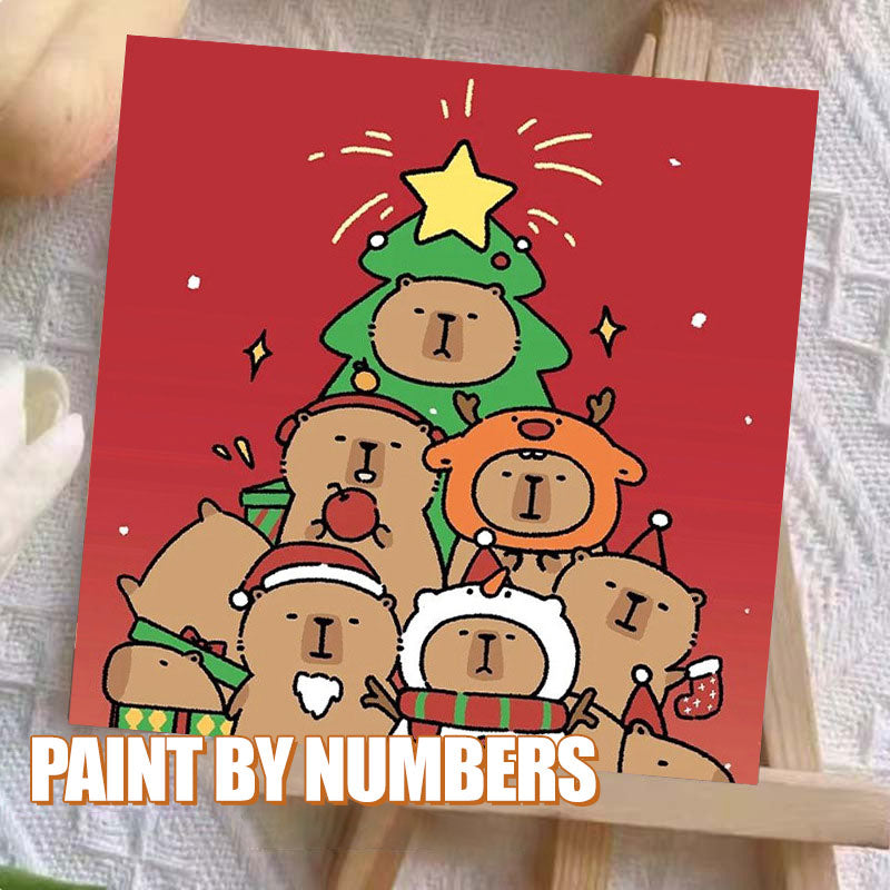 [20x20] Paint By Number Painting By Numbers Kit DIY Digital Oil Lukisan Canvas Seri T
