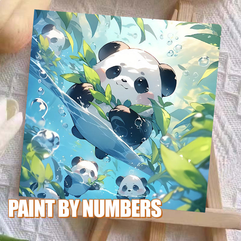 [20x20] Paint By Number Painting By Numbers Kit DIY Digital Oil Lukisan Canvas Seri Animal 3