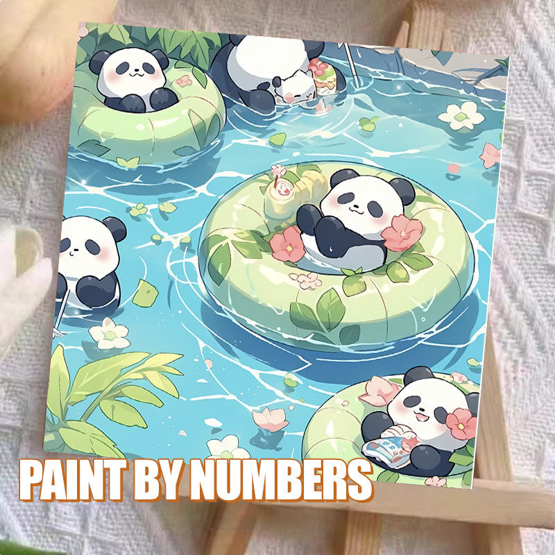 [20x20] Paint By Number Painting By Numbers Kit DIY Digital Oil Lukisan Canvas Seri Animal 3
