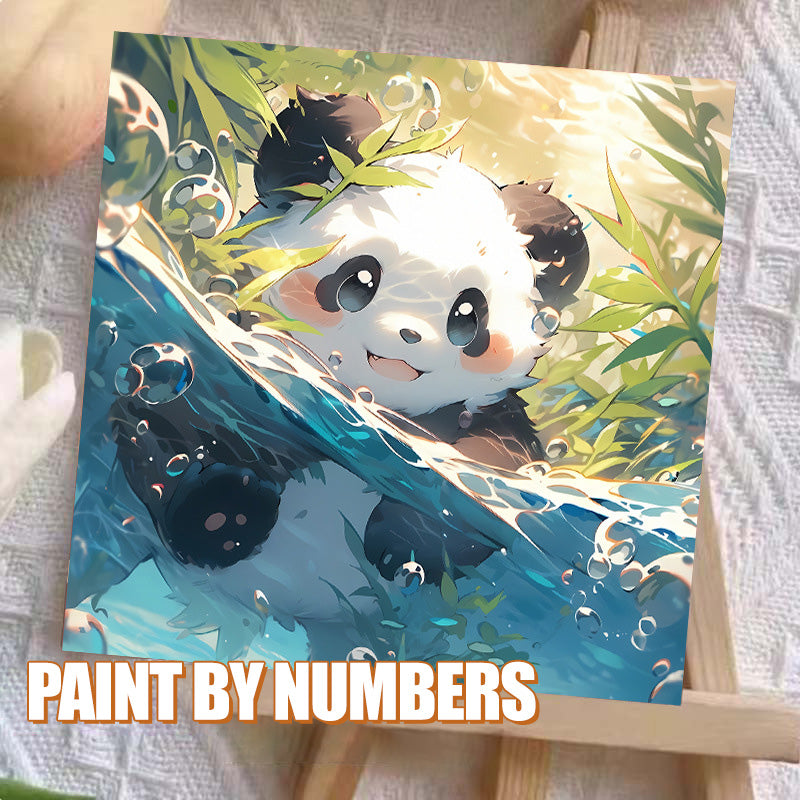 [20x20] Paint By Number Painting By Numbers Kit DIY Digital Oil Lukisan Canvas Seri Animal 3