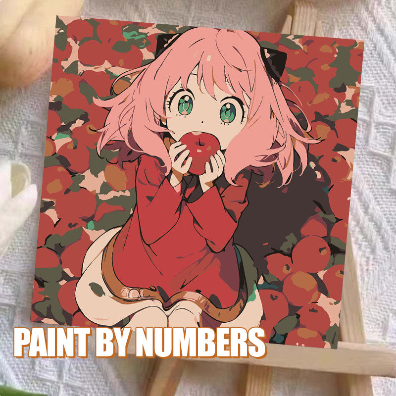[20x20] Paint By Number Painting By Numbers Kit DIY Digital Oil Lukisan Canvas Seri Anime 2