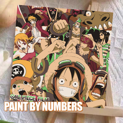 [20x20] Paint By Number Painting By Numbers Kit DIY Digital Oil Lukisan Canvas Seri Anime 2