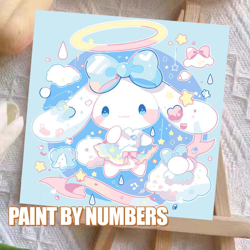 [20x20] Paint By Number Painting By Numbers Kit DIY Digital Oil Lukisan Canvas Seri Karakter