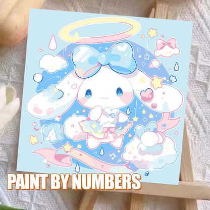 [20x20] Paint By Number Painting By Numbers Kit DIY Digital Oil Lukisan Canvas Seri Karakter