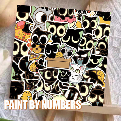 [20x20] Paint By Number Painting By Numbers Kit DIY Digital Oil Lukisan Canvas Seri Animal 3