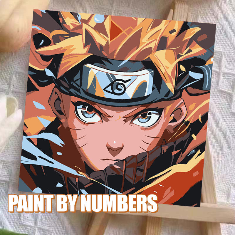 [20x20] Paint By Number Painting By Numbers Kit DIY Digital Oil Lukisan Canvas Seri Anime 2