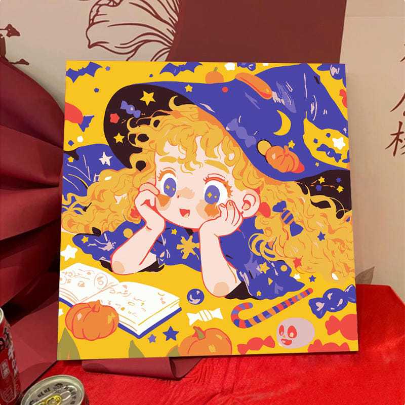 [20x20] Paint By Number Painting By Numbers Kit DIY Digital Oil Lukisan Canvas Seri O