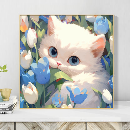 [20x20] Paint By Number Painting By Numbers Kit DIY Digital Oil Lukisan Canvas Seri Animal 3