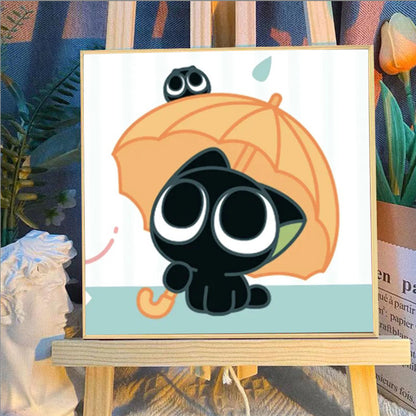 [20x20] Paint By Number Painting By Numbers Kit DIY Digital Oil Lukisan Canvas Seri Animal 2